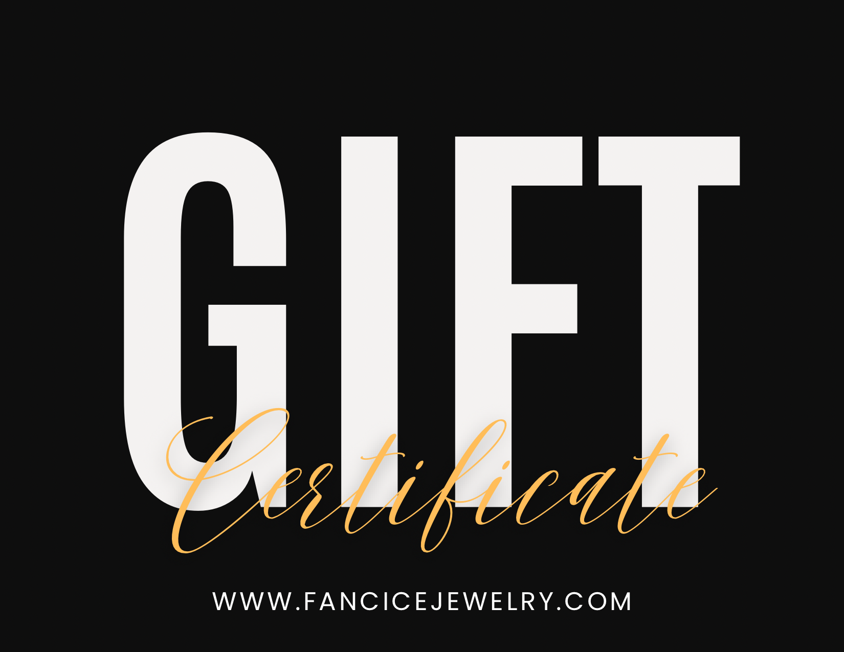 FancIce Jewelry Gift Card