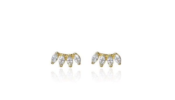 MARQUISE CZ STUDS