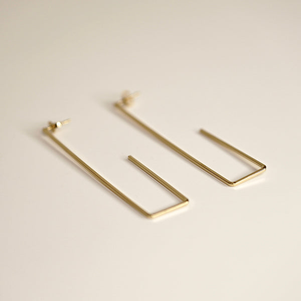 Rectangle Shape Earrings